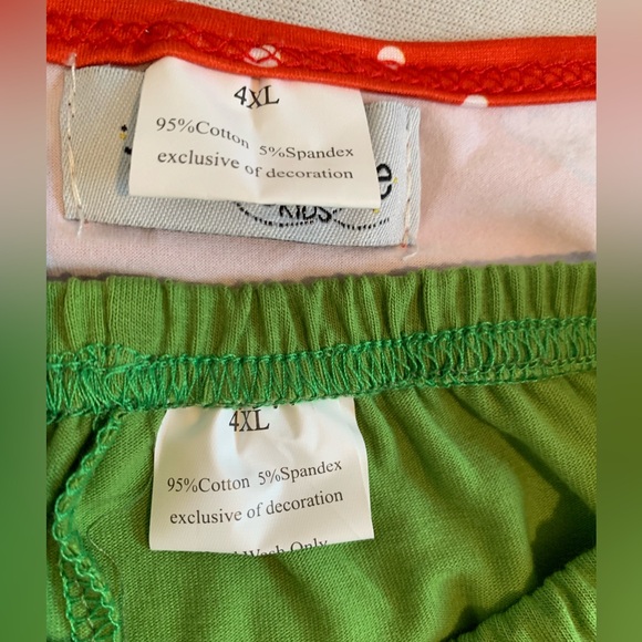 Hunny Bee Kids Christmas Santa ballerina twirl dress matching leggings 4xl - Picture 4 of 14